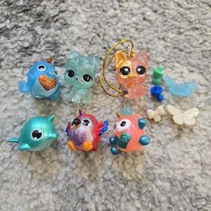 Zuru Colorful Small Animal Figurine Set Of 6